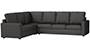 Apollo Sofa Set (Steel, Fabric Sofa Material, Regular Sofa Size, Firm Cushion Type, Corner Sofa Type, Corner Master Sofa Component, Regular Back Type, High Back Back Height) by Urban Ladder