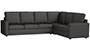 Apollo Sofa Set (Steel, Fabric Sofa Material, Regular Sofa Size, Firm Cushion Type, Corner Sofa Type, Corner Master Sofa Component, Regular Back Type, High Back Back Height) by Urban Ladder