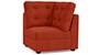 Apollo Sofa Set (Lava, Fabric Sofa Material, Compact Sofa Size, Firm Cushion Type, Corner Sofa Type, Corner Sofa Component, Tufted Back Type, High Back Back Height) by Urban Ladder - - 247367