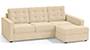 Apollo Sofa Set (Fabric Sofa Material, Compact Sofa Size, Soft Cushion Type, Sectional Sofa Type, Sectional Master Sofa Component, Birch Beige, Tufted Back Type, Regular Back Height) by Urban Ladder