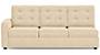 Apollo Sofa Set (Fabric Sofa Material, Regular Sofa Size, Soft Cushion Type, Sectional Sofa Type, Right Aligned 3 Seater Sofa Component, Birch Beige, Tufted Back Type, Regular Back Height) by Urban Ladder