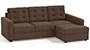 Apollo Sofa Set (Fabric Sofa Material, Regular Sofa Size, Soft Cushion Type, Sectional Sofa Type, Sectional Master Sofa Component, Daschund Brown, Tufted Back Type, Regular Back Height) by Urban Ladder