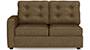 Apollo Sofa Set (Dune, Fabric Sofa Material, Regular Sofa Size, Soft Cushion Type, Sectional Sofa Type, Right Aligned 2 Seater Sofa Component, Tufted Back Type, Regular Back Height) by Urban Ladder