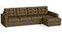 Apollo Sofa Set (Dune, Fabric Sofa Material, Regular Sofa Size, Soft Cushion Type, Sectional Sofa Type, Sectional Master Sofa Component, Tufted Back Type, Regular Back Height) by Urban Ladder