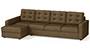 Apollo Sofa Set (Dune, Fabric Sofa Material, Regular Sofa Size, Soft Cushion Type, Sectional Sofa Type, Sectional Master Sofa Component, Tufted Back Type, Regular Back Height) by Urban Ladder