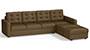 Apollo Sofa Set (Dune, Fabric Sofa Material, Regular Sofa Size, Soft Cushion Type, Sectional Sofa Type, Sectional Master Sofa Component, Tufted Back Type, Regular Back Height) by Urban Ladder