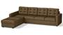 Apollo Sofa Set (Dune, Fabric Sofa Material, Regular Sofa Size, Soft Cushion Type, Sectional Sofa Type, Sectional Master Sofa Component, Tufted Back Type, Regular Back Height) by Urban Ladder