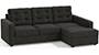 Apollo Sofa Set (Fabric Sofa Material, Regular Sofa Size, Soft Cushion Type, Sectional Sofa Type, Sectional Master Sofa Component, Graphite Grey, Tufted Back Type, Regular Back Height) by Urban Ladder