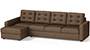Apollo Sofa Set (Mocha, Fabric Sofa Material, Regular Sofa Size, Soft Cushion Type, Sectional Sofa Type, Sectional Master Sofa Component, Tufted Back Type, Regular Back Height) by Urban Ladder