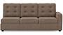 Apollo Sofa Set (Mist, Fabric Sofa Material, Regular Sofa Size, Soft Cushion Type, Sectional Sofa Type, Left Aligned 3 Seater Sofa Component, Tufted Back Type, Regular Back Height) by Urban Ladder