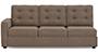 Apollo Sofa Set (Mist, Fabric Sofa Material, Regular Sofa Size, Soft Cushion Type, Sectional Sofa Type, Right Aligned 3 Seater Sofa Component, Tufted Back Type, Regular Back Height) by Urban Ladder