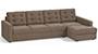 Apollo Sofa Set (Mist, Fabric Sofa Material, Regular Sofa Size, Soft Cushion Type, Sectional Sofa Type, Sectional Master Sofa Component, Tufted Back Type, Regular Back Height) by Urban Ladder