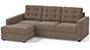 Apollo Sofa Set (Mist, Fabric Sofa Material, Regular Sofa Size, Soft Cushion Type, Sectional Sofa Type, Sectional Master Sofa Component, Tufted Back Type, Regular Back Height) by Urban Ladder