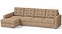 Apollo Sofa Set (Fabric Sofa Material, Regular Sofa Size, Soft Cushion Type, Sectional Sofa Type, Sectional Master Sofa Component, Sandshell Beige, Tufted Back Type, Regular Back Height) by Urban Ladder