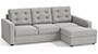 Apollo Sofa Set (Fabric Sofa Material, Regular Sofa Size, Soft Cushion Type, Sectional Sofa Type, Sectional Master Sofa Component, Vapour Grey, Tufted Back Type, Regular Back Height) by Urban Ladder