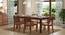 Arabia XL Storage - Aries 6 Seater Dining Table Set (Teak Finish) by Urban Ladder