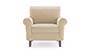 Oxford Sofa (Fabric Sofa Material, Regular Sofa Size, Soft Cushion Type, Regular Sofa Type, Individual 1 Seater Sofa Component, Birch Beige) by Urban Ladder
