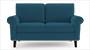 Oxford Sofa (Fabric Sofa Material, Regular Sofa Size, Soft Cushion Type, Regular Sofa Type, Individual 2 Seater Sofa Component, Colonial Blue) by Urban Ladder