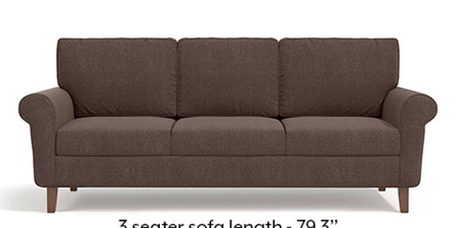 Oxford Sofa (Fabric Sofa Material, Regular Sofa Size, Soft Cushion Type, Regular Sofa Type, Master Sofa Component, Daschund Brown)