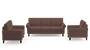 Oxford Sofa (Fabric Sofa Material, Regular Sofa Size, Soft Cushion Type, Regular Sofa Type, Master Sofa Component, Daschund Brown) by Urban Ladder