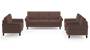 Oxford Sofa (Fabric Sofa Material, Regular Sofa Size, Soft Cushion Type, Regular Sofa Type, Master Sofa Component, Daschund Brown) by Urban Ladder