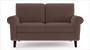 Oxford Sofa (Fabric Sofa Material, Regular Sofa Size, Soft Cushion Type, Regular Sofa Type, Individual 2 Seater Sofa Component, Daschund Brown) by Urban Ladder