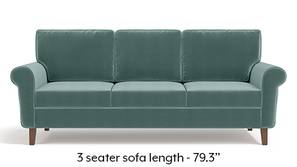 Oxford Sofa (Dusty Turquoise Velvet) Oxford Sofa (Dusty Turquoise Velvet)