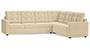 Apollo Sofa Set (Fabric Sofa Material, Regular Sofa Size, Firm Cushion Type, Corner Sofa Type, Corner Master Sofa Component, Birch Beige, Tufted Back Type, Regular Back Height) by Urban Ladder