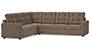 Apollo Sofa Set (Mist, Fabric Sofa Material, Regular Sofa Size, Firm Cushion Type, Corner Sofa Type, Corner Master Sofa Component, Tufted Back Type, Regular Back Height) by Urban Ladder