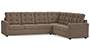 Apollo Sofa Set (Mist, Fabric Sofa Material, Regular Sofa Size, Firm Cushion Type, Corner Sofa Type, Corner Master Sofa Component, Tufted Back Type, Regular Back Height) by Urban Ladder