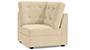 Apollo Sofa Set (Fabric Sofa Material, Regular Sofa Size, Soft Cushion Type, Corner Sofa Type, Corner Sofa Component, Birch Beige, Tufted Back Type, Regular Back Height) by Urban Ladder