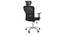 Venturi Study Chair-3 Axis Adjustable (Carbon Black) by Urban Ladder - Rear View Design 1 - 25705