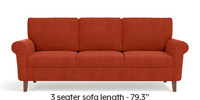 Oxford Sofa (Lava, Fabric Sofa Material, Regular Sofa Size, Soft Cushion Type, Regular Sofa Type, Master Sofa Component)