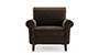 Oxford Sofa (Mocha, Fabric Sofa Material, Regular Sofa Size, Firm Cushion Type, Regular Sofa Type, Individual 1 Seater Sofa Component) by Urban Ladder