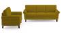 Oxford Sofa (Olive Green, Fabric Sofa Material, Regular Sofa Size, Firm Cushion Type, Regular Sofa Type, Master Sofa Component) by Urban Ladder