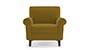 Oxford Sofa (Olive Green, Fabric Sofa Material, Regular Sofa Size, Firm Cushion Type, Regular Sofa Type, Individual 1 Seater Sofa Component) by Urban Ladder