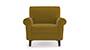 Oxford Sofa (Olive Green, Fabric Sofa Material, Regular Sofa Size, Soft Cushion Type, Regular Sofa Type, Individual 1 Seater Sofa Component) by Urban Ladder
