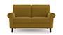 Oxford Sofa (Olive Green, Fabric Sofa Material, Regular Sofa Size, Soft Cushion Type, Regular Sofa Type, Individual 2 Seater Sofa Component) by Urban Ladder