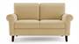 Oxford Sofa (Pearl, Fabric Sofa Material, Regular Sofa Size, Firm Cushion Type, Regular Sofa Type, Individual 2 Seater Sofa Component) by Urban Ladder