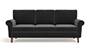 Oxford Sofa (Fabric Sofa Material, Regular Sofa Size, Soft Cushion Type, Regular Sofa Type, Individual 3 Seater Sofa Component, Pebble Grey) by Urban Ladder