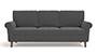 Oxford Sofa (Steel Grey, Fabric Sofa Material, Regular Sofa Size, Firm Cushion Type, Regular Sofa Type, Individual 3 Seater Sofa Component) by Urban Ladder