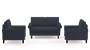 Oxford Sofa (Steel Grey, Fabric Sofa Material, Regular Sofa Size, Soft Cushion Type, Regular Sofa Type, Master Sofa Component) by Urban Ladder