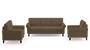Oxford Sofa (Fabric Sofa Material, Regular Sofa Size, Soft Cushion Type, Regular Sofa Type, Master Sofa Component, Tuscan Tan Velvet) by Urban Ladder
