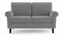 Oxford Sofa (Fabric Sofa Material, Regular Sofa Size, Soft Cushion Type, Regular Sofa Type, Individual 2 Seater Sofa Component, Vapour Grey) by Urban Ladder