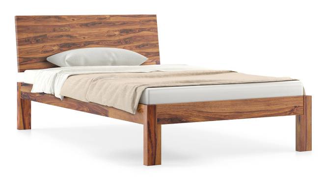 Boston Compact Bed (Teak Finish) by Urban Ladder