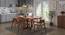 Danton 3 to 6 Folding Dining Table (Teak Finish) by Urban Ladder - Design 1 Full View - 258024