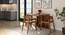 Danton 3 to 6 Folding Dining Table (Teak Finish) by Urban Ladder - Design 1 Details - 258027