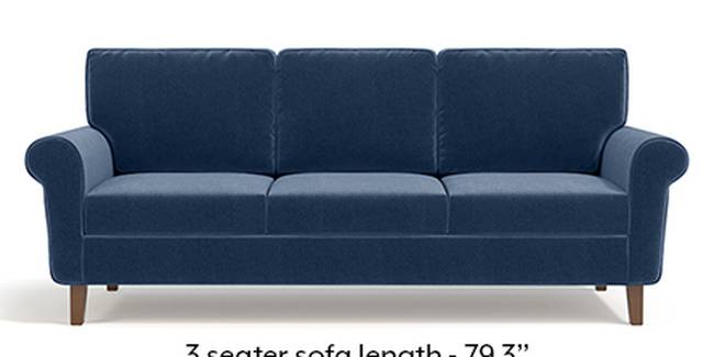 Oxford Sofa (Fabric Sofa Material, Regular Sofa Size, Soft Cushion Type, Regular Sofa Type, Master Sofa Component, Lapis Blue)