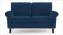 Oxford Sofa (Fabric Sofa Material, Regular Sofa Size, Soft Cushion Type, Regular Sofa Type, Individual 2 Seater Sofa Component, Lapis Blue) by Urban Ladder