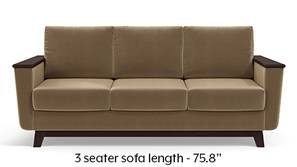 Corby Sofa (Fawn Velvet)